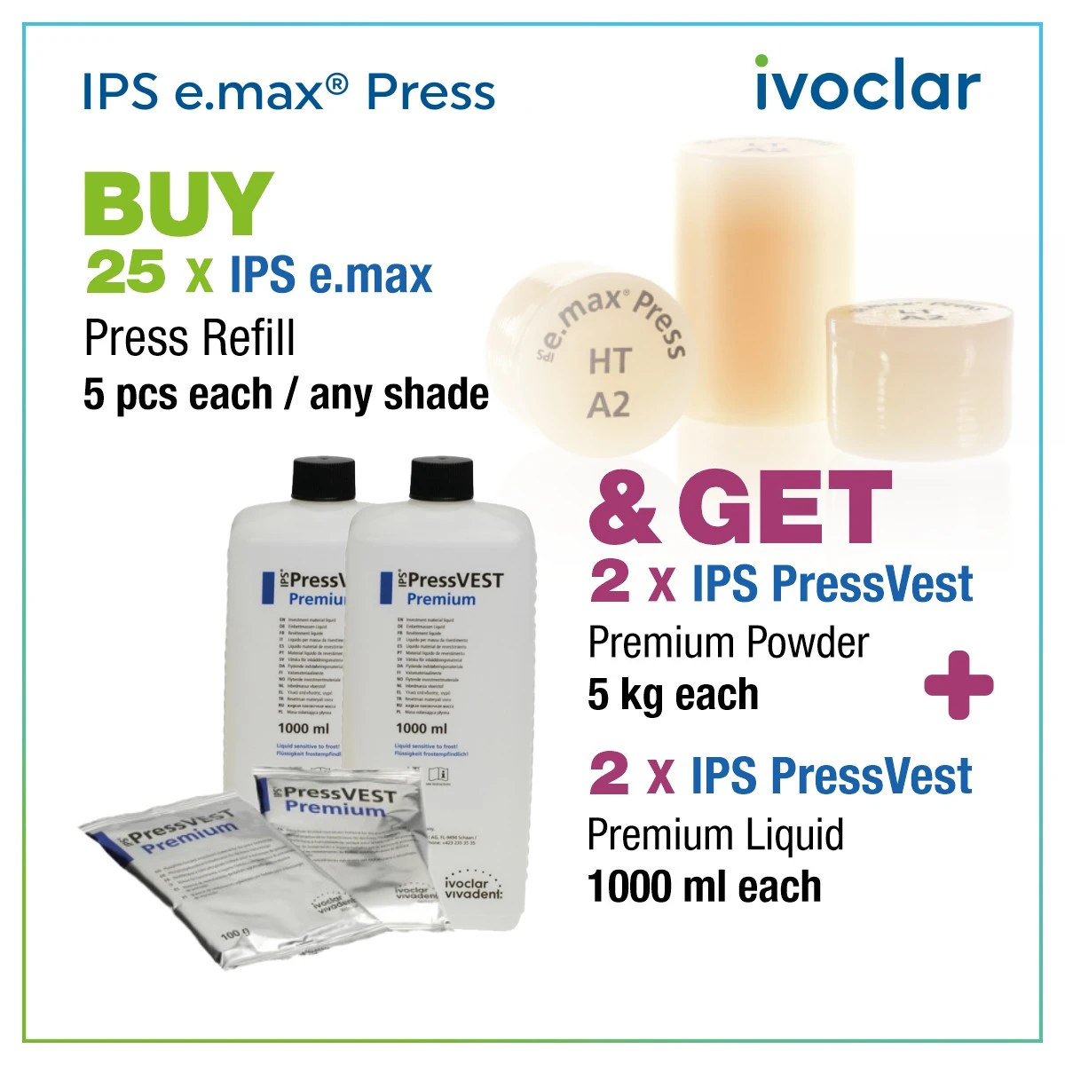 Pachet promo ips e.max press