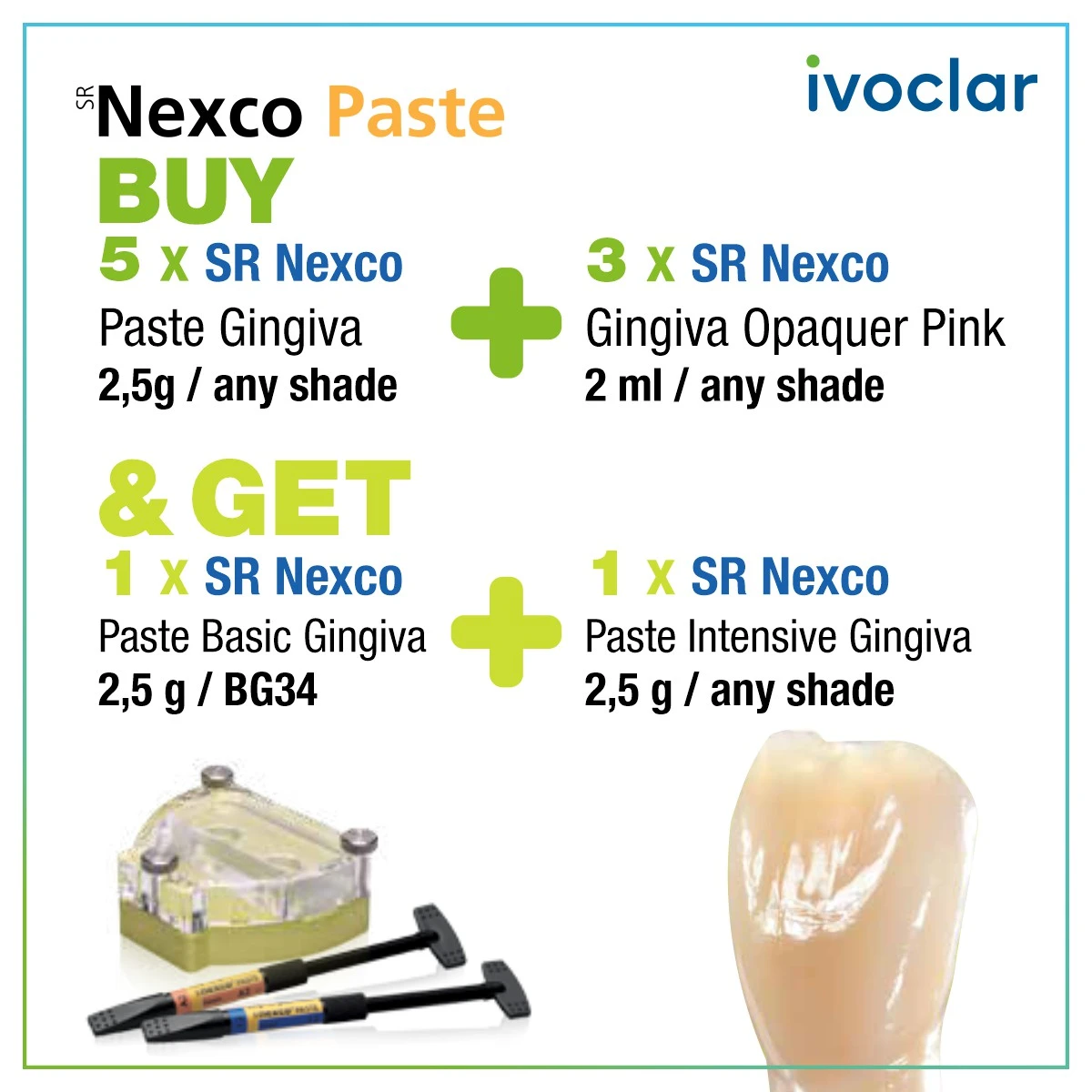 Pachet Promo SR Nexco Paste Gingiva
